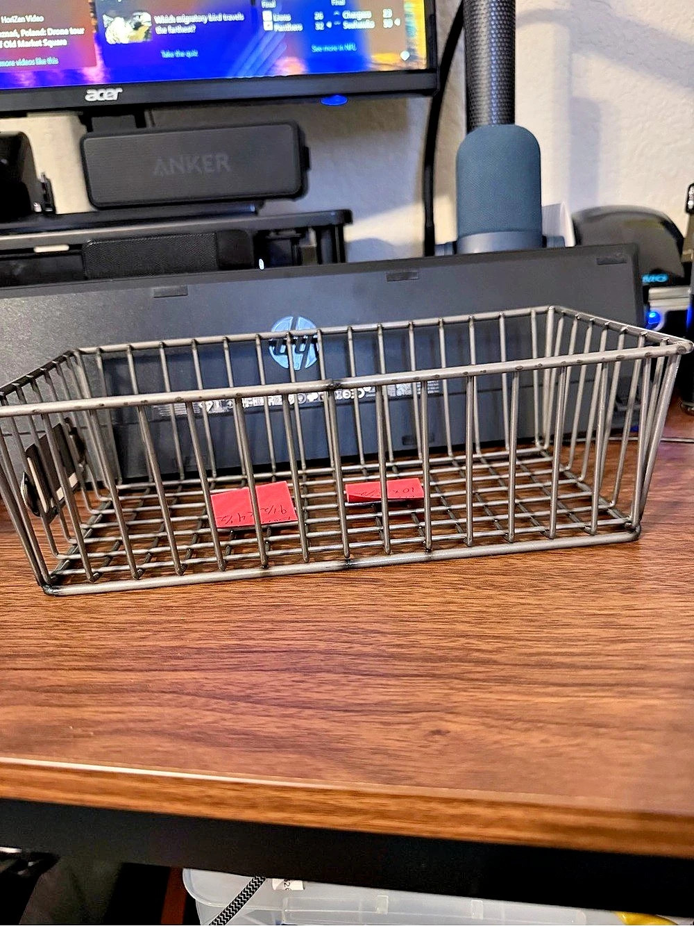 Wire Storage Baskets Gray - Picture 4 of 7